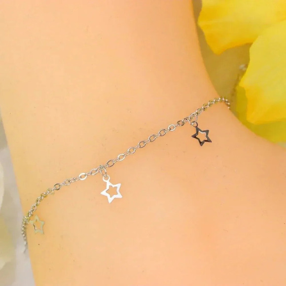 Minimalist Anklet, Sleek & Modern Design, Women’s Fashion, YC110286-A - Picture 9 of 10